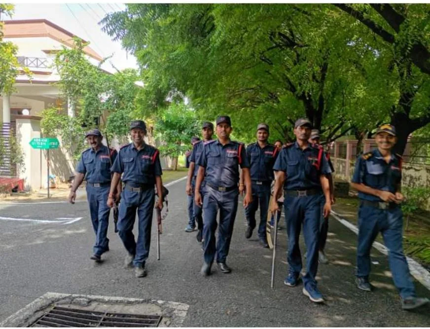 EDS patrol team